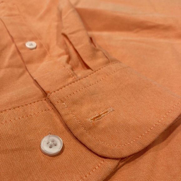 Oxford Orange Men's Luxury Collection - Button up shirt size 2XL - Picture 3 of 5
